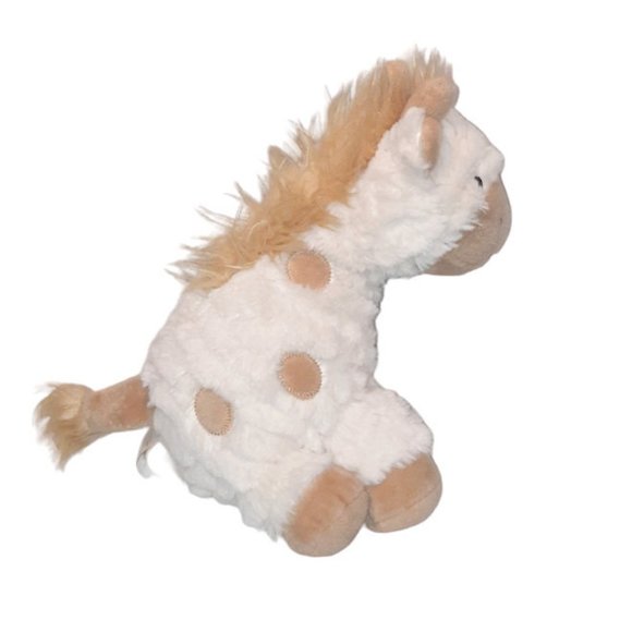 2018 First Impressions Baby Giraffe Cream Tan Stuffed Plush BeanBag Lovey Toy 9" - Picture 4 of 5